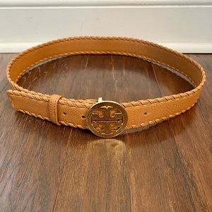 Tory Burch Authentic Tan Leather Belt